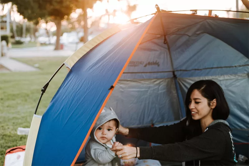 Backyard Camping