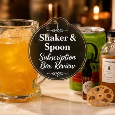 Shaker & Spoon Subscription Box Review: Making Craft Cocktails at Home