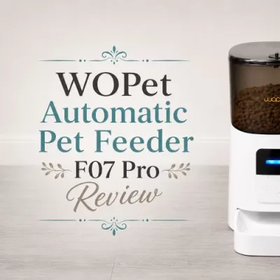 WOPet Automatic Pet Feeder F07 Pro Review: What’s New and Improved
