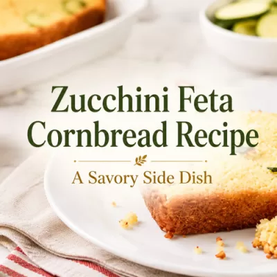 Zucchini Feta Cornbread Recipe: A Savory Side Dish