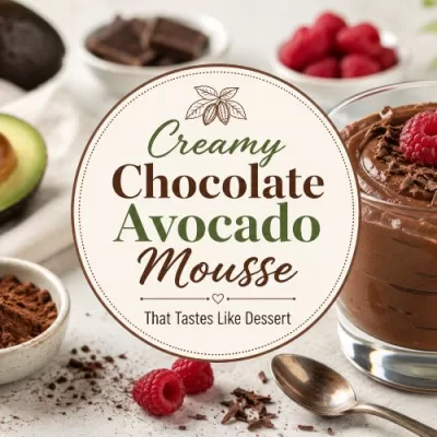 Creamy Chocolate Avocado Mousse That Tastes Like Dessert