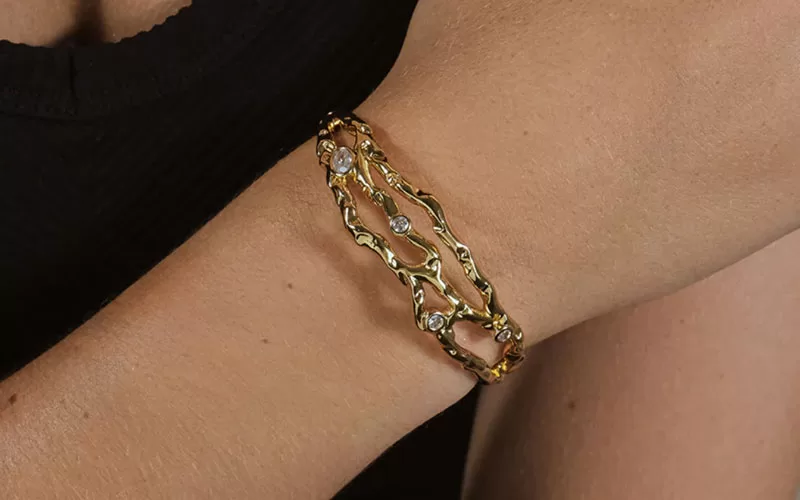 Metal Cuff Bracelet 