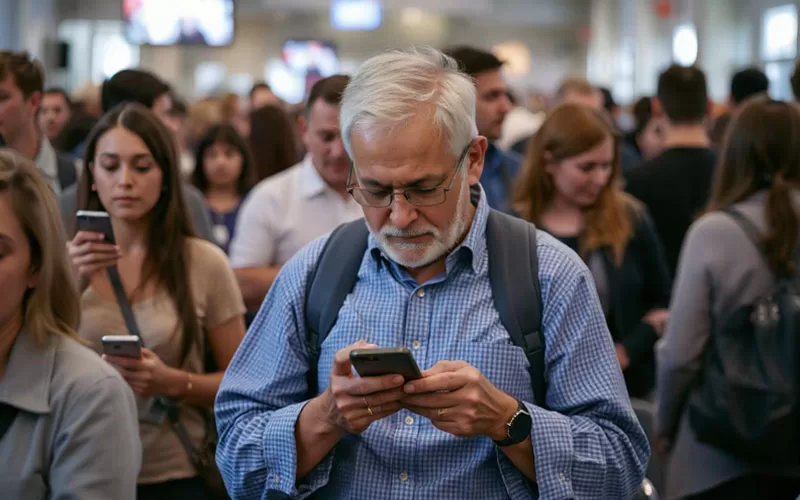 Seniors Using Technology