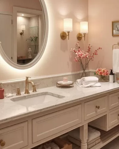 Vanity With a Sink