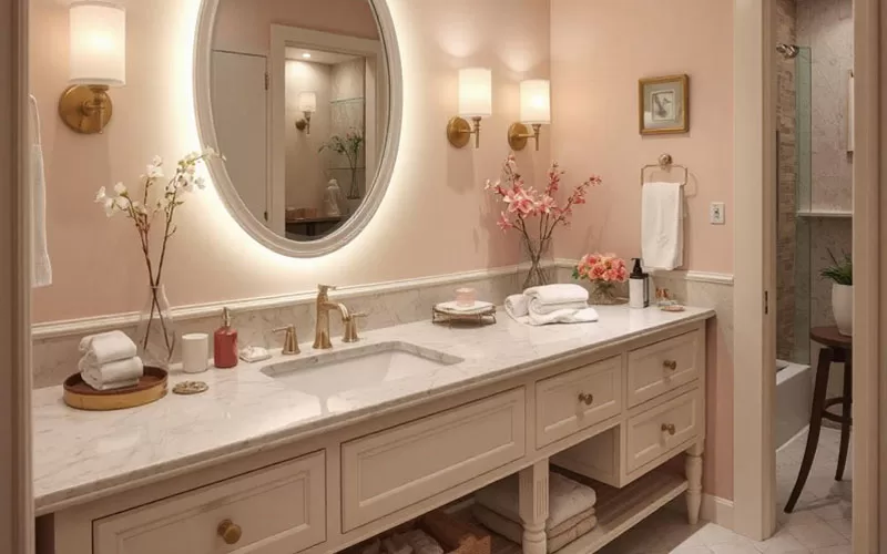 Vanity With a Sink