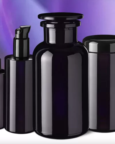 glass water bottle