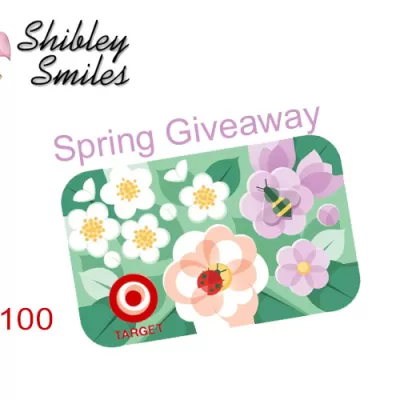 Shibley Smiles Spring Giveaway – $100 Target Gift Card