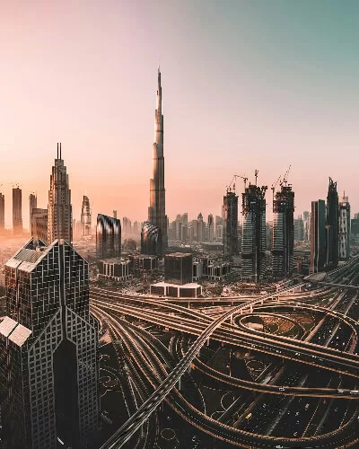 Car at Dubai Airport