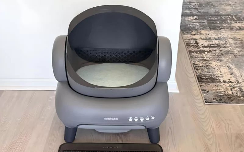 self-cleaning litter box