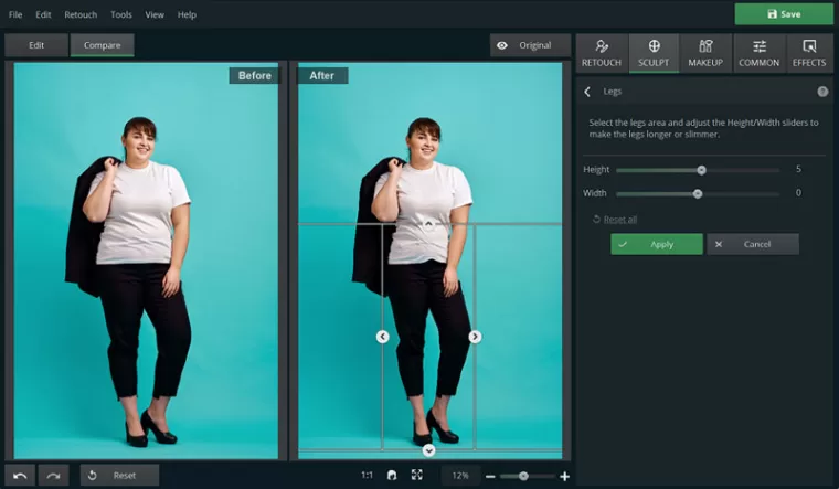 free portrait editor