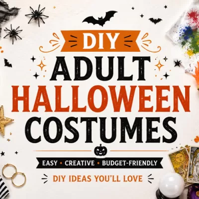 Easy DIY Adult Halloween Costumes I Made at Home