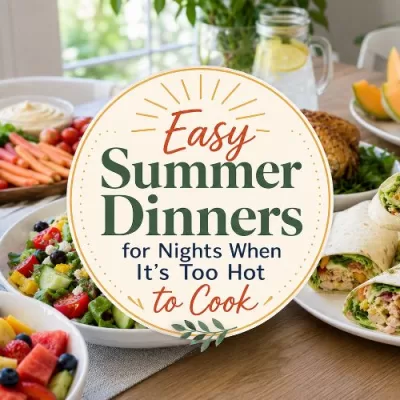 Easy Summer Dinners for Nights When It’s Too Hot to Cook