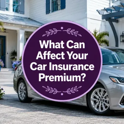 What Can Affect Your Car Insurance Premium?