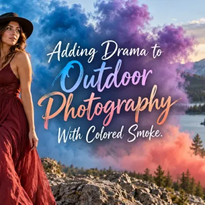 Adding Drama to Outdoor Photography With Colored Smoke